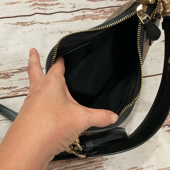 COACH TERRI SHOULDER BAG WITH EXTRA STRAP - Picture 5 of 6